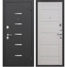 Дверь входная Ferroni ГАРДА МУАР ЦАРГА 7.5 СМ Черный муар - Лиственница беж Дверь входная Ferroni ГАРДА МУАР ЦАРГА 7.5 СМ Черный муар - Лиственница беж